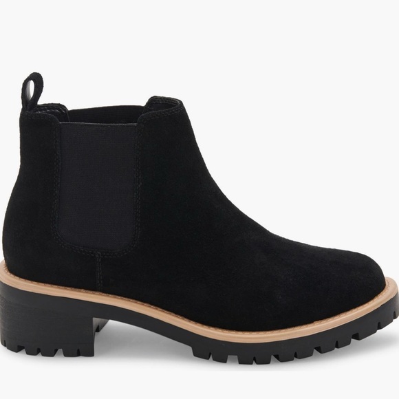 BLONDO - Matilda Suede Waterproof Chelsea Boot- NEW - Picture 1 of 7